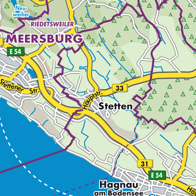 Übersichtsplan Stetten