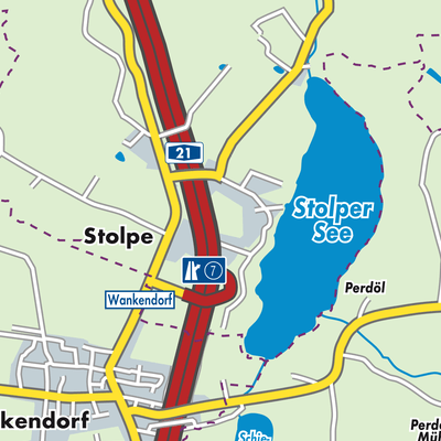 Übersichtsplan Stolpe