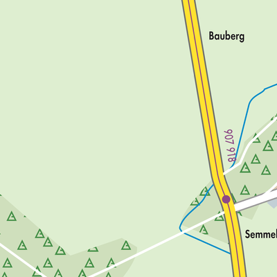 Stadtplan Sydower Fließ