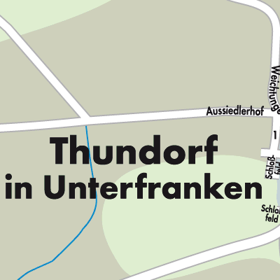Stadtplan Thundorf i.UFr.