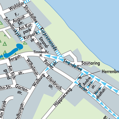 Stadtplan Timmendorfer Strand