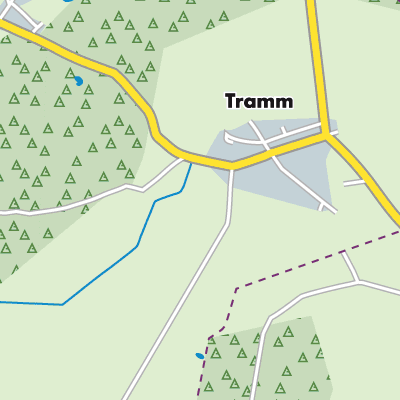 Übersichtsplan Tramm
