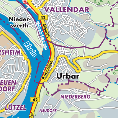 Übersichtsplan Urbar