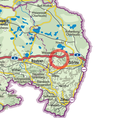Landkarte Vierkirchen