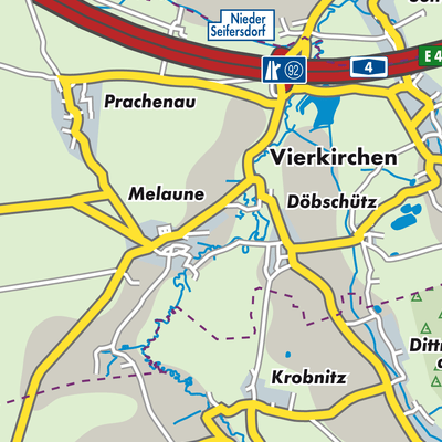 Übersichtsplan Vierkirchen