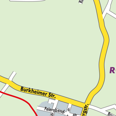 Stadtplan Vogtsburg im Kaiserstuhl