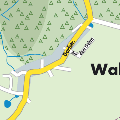 Stadtplan Waldeck