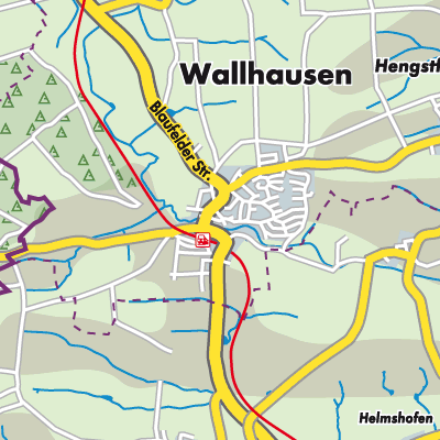 Übersichtsplan Wallhausen