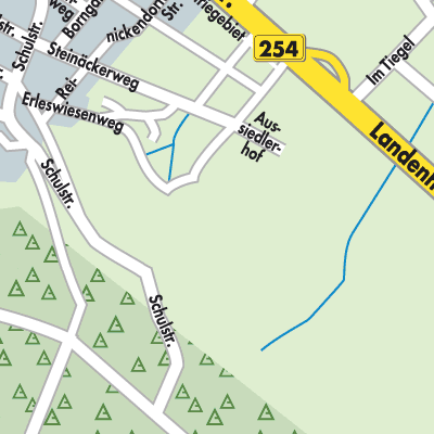 Stadtplan Wartenberg