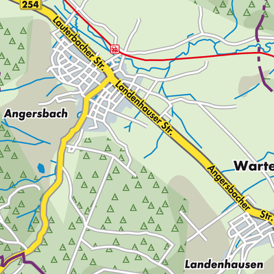 Übersichtsplan Wartenberg