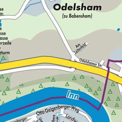 Stadtplan Wasserburg am Inn