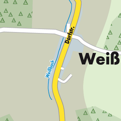 Stadtplan Weißbach