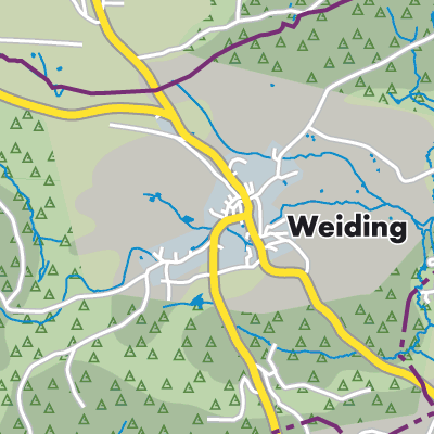 Übersichtsplan Weiding