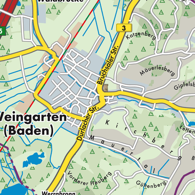 Übersichtsplan Weingarten