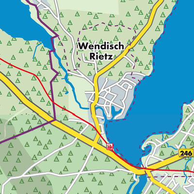 Übersichtsplan Wendisch Rietz