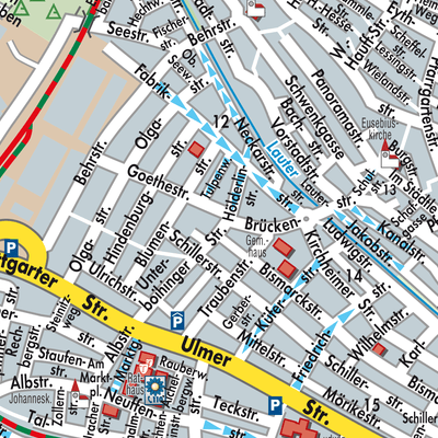Stadtplan Wendlingen am Neckar