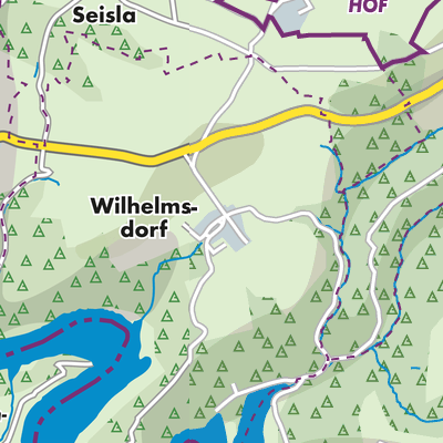 Übersichtsplan Wilhelmsdorf