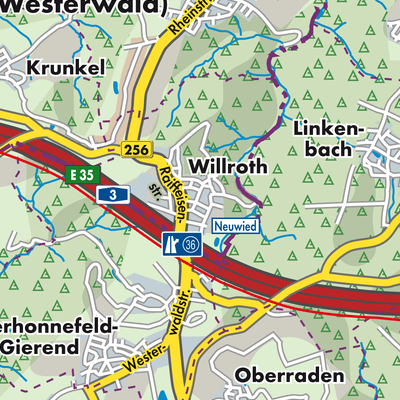 Übersichtsplan Willroth