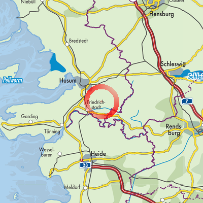 Landkarte Wisch