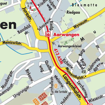 Stadtplan Aarwangen