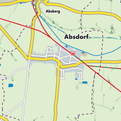 Übersichtsplan Absdorf