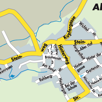 Stadtplan Abterode