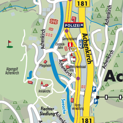 Stadtplan Achenkirch