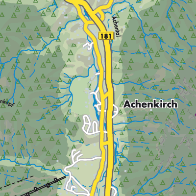 Übersichtsplan Achenkirch