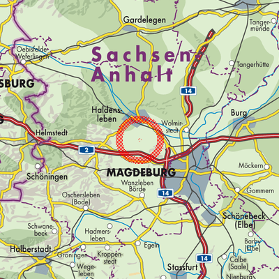 Landkarte Ackendorf