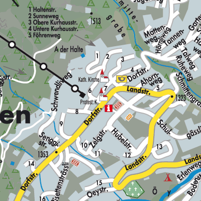 Stadtplan Adelboden