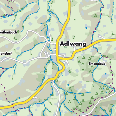 Übersichtsplan Adlwang