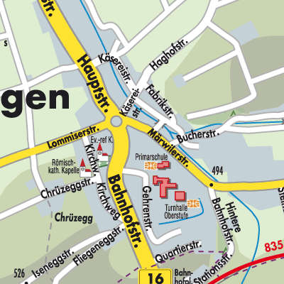 Stadtplan Affeltrangen