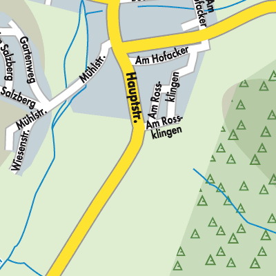 Stadtplan Affolterbach