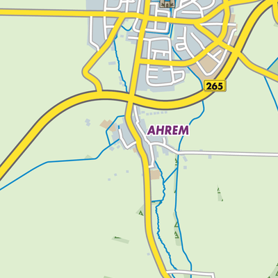 Übersichtsplan Ahrem