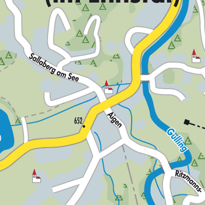 Stadtplan Aigen im Ennstal