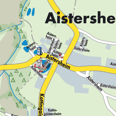 Stadtplan Aistersheim