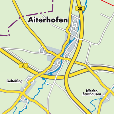 Übersichtsplan Aiterhofen (VGem)