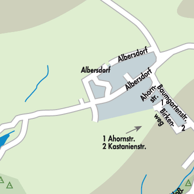 Stadtplan Albersdorf