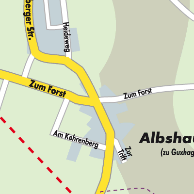Stadtplan Albshausen