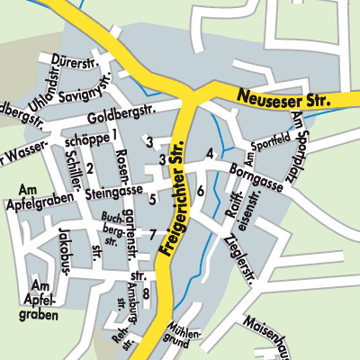 Stadtplan Albstadt