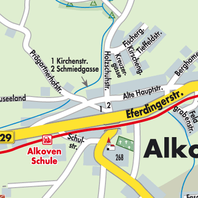 Stadtplan Alkoven