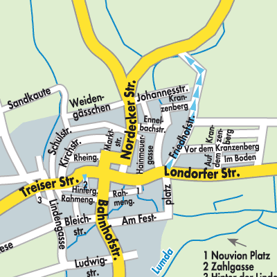Stadtplan Allendorf