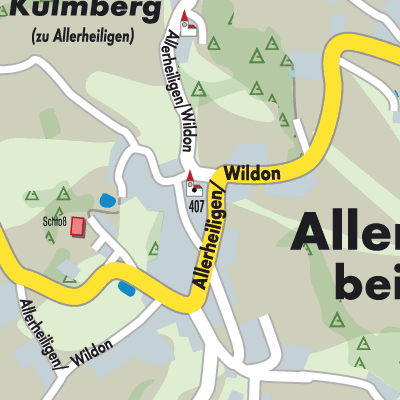 Stadtplan Allerheiligen bei Wildon