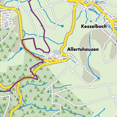 Übersichtsplan Allertshausen