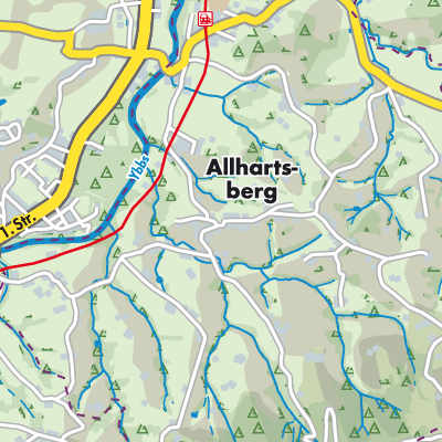Übersichtsplan Allhartsberg