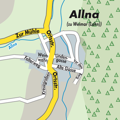 Stadtplan Allna
