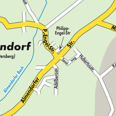 Stadtplan Almendorf