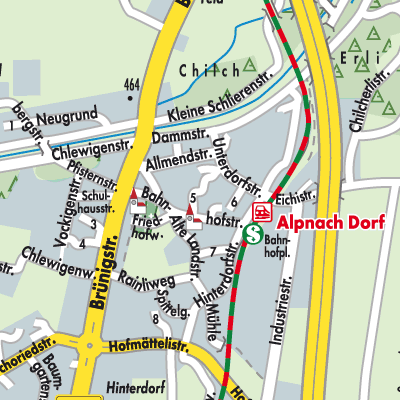 Stadtplan Alpnach