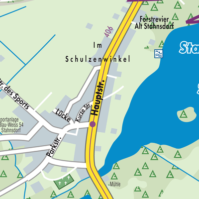 Stadtplan Alt-Stahnsdorf