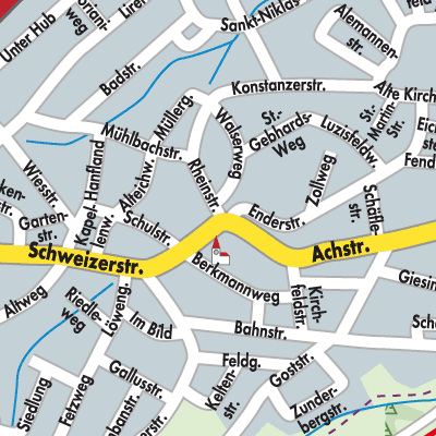 Stadtplan Altach